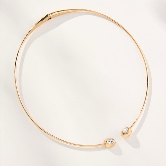 Anthropologie Jewelry - Crystal collar necklace